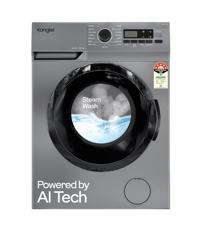 Kongtel Digital Inverter Motor, Fully-Automatic Front Load Washing Machine