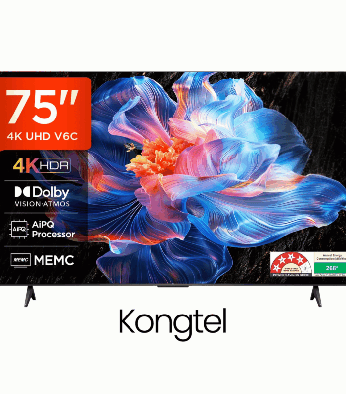 Kongtel(75 inches) 4K Ultra HD Smart Mini LED TV