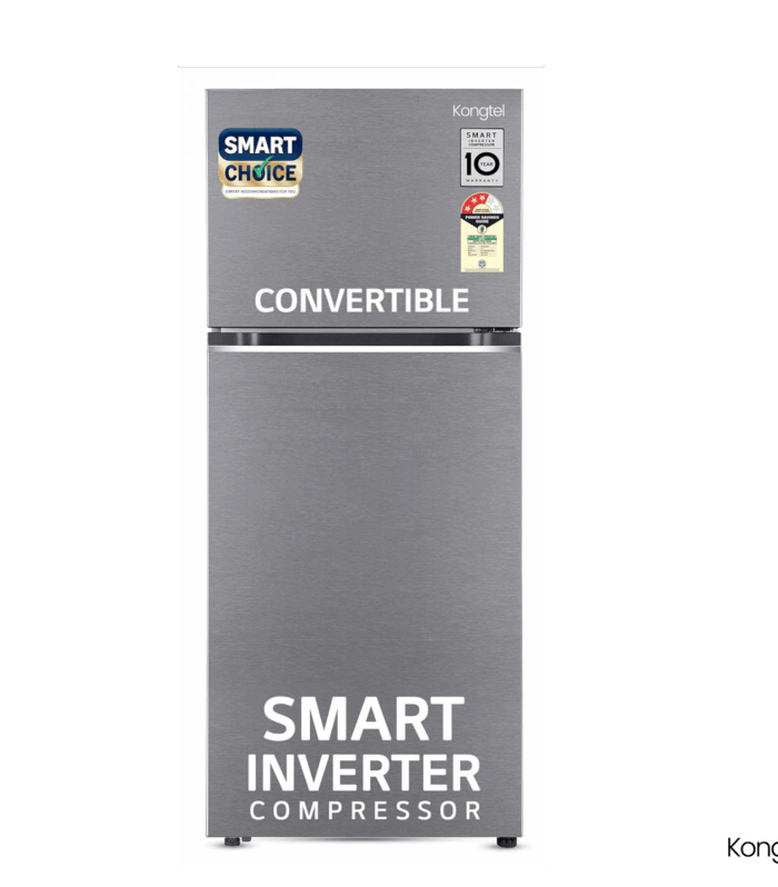 Kongtel - 322L 3-Star Frost-Free Smart Inverter Double Door Refrigerator