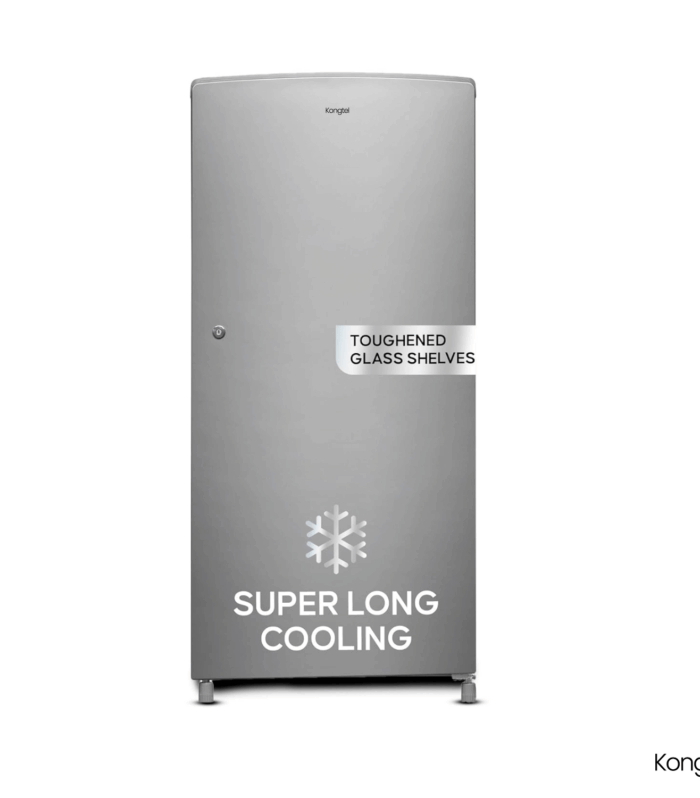 Kongtel - Direct-Cool Smart Inverter Compressor Single Door Refrigerator