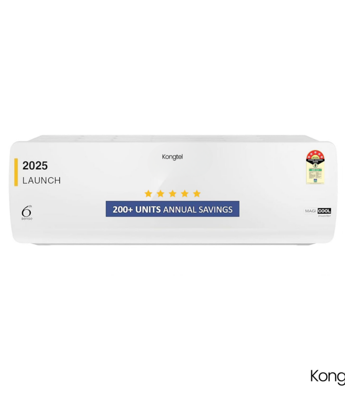 Kongtel - 1.5 Ton 3 Star Wi-Fi Inverter Smart Split AC